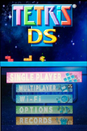 Tetris title Screen