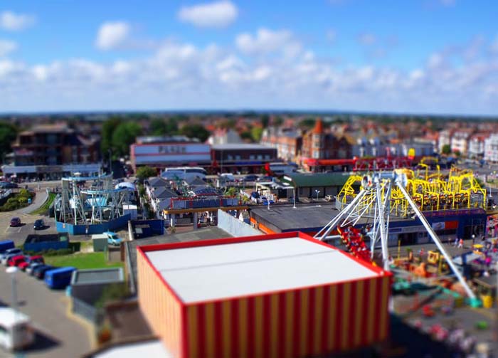 Tiltshift Photography example